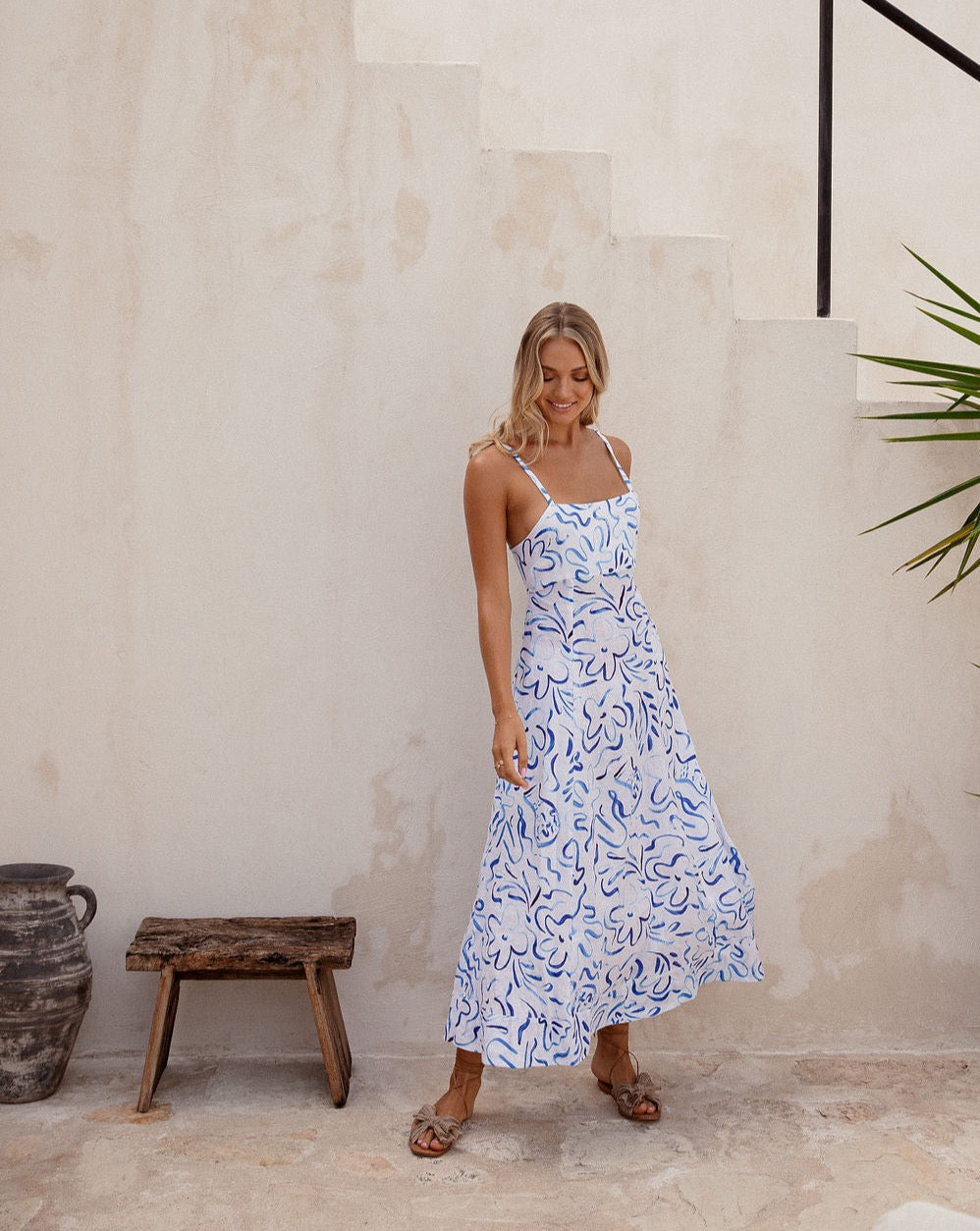 SALE Delilah Dress - Island Escape