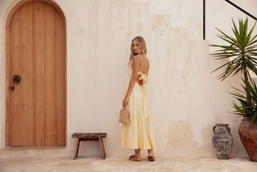 Delilah Dress - Linen