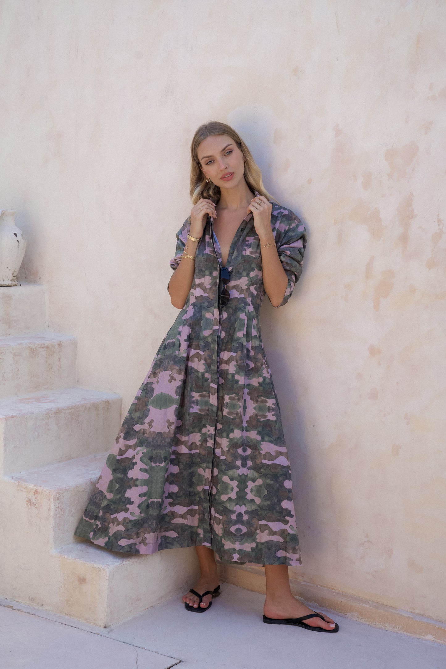 Emma Dress - Camo