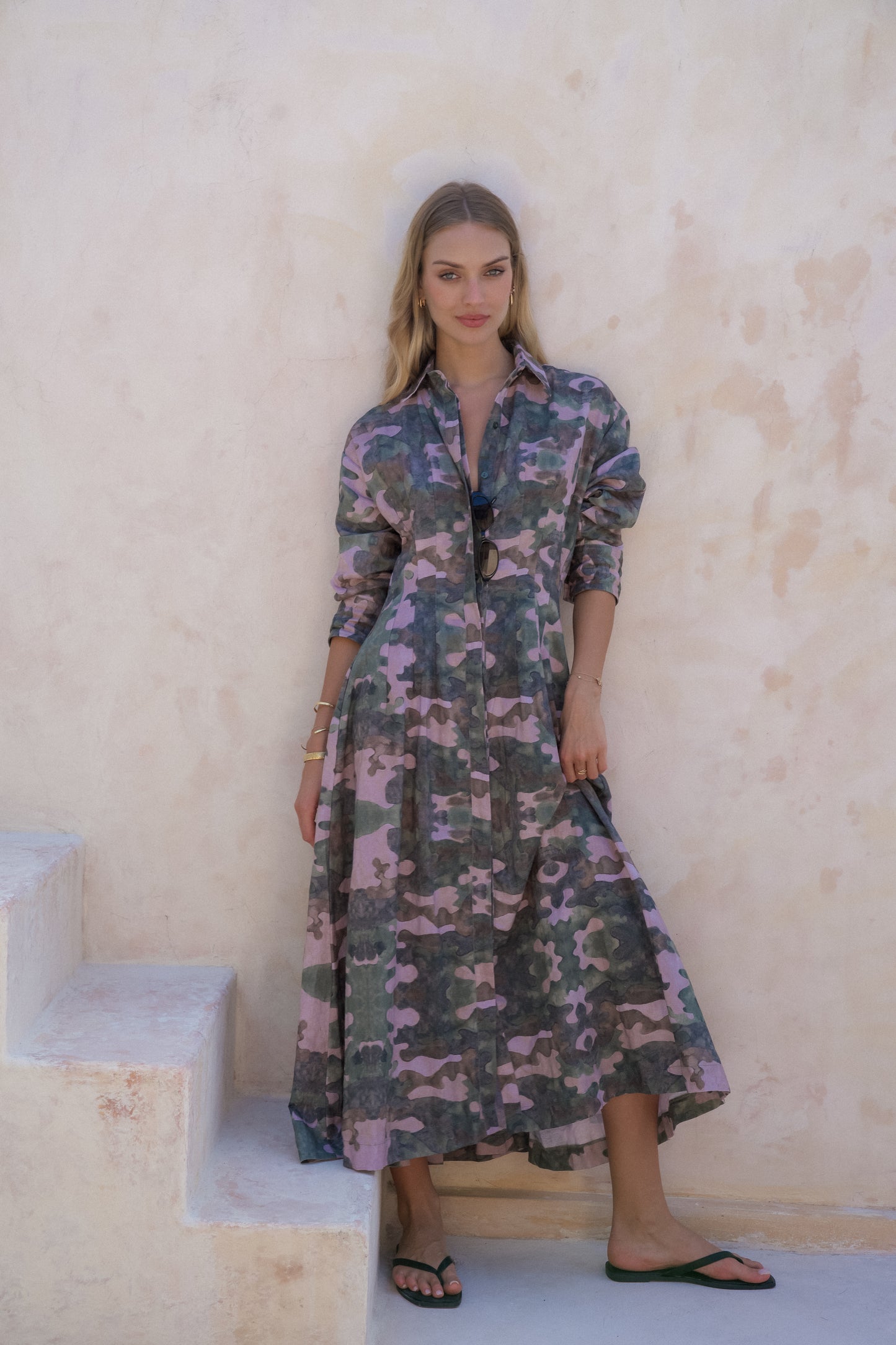 Emma Dress - Camo