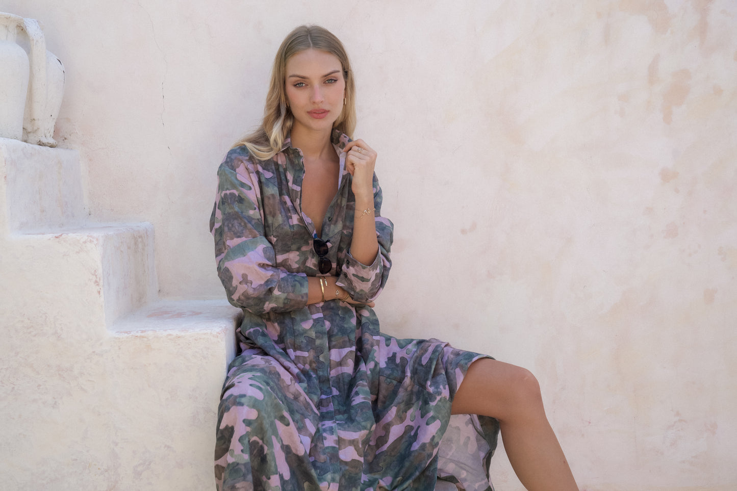 Emma Dress - Camo