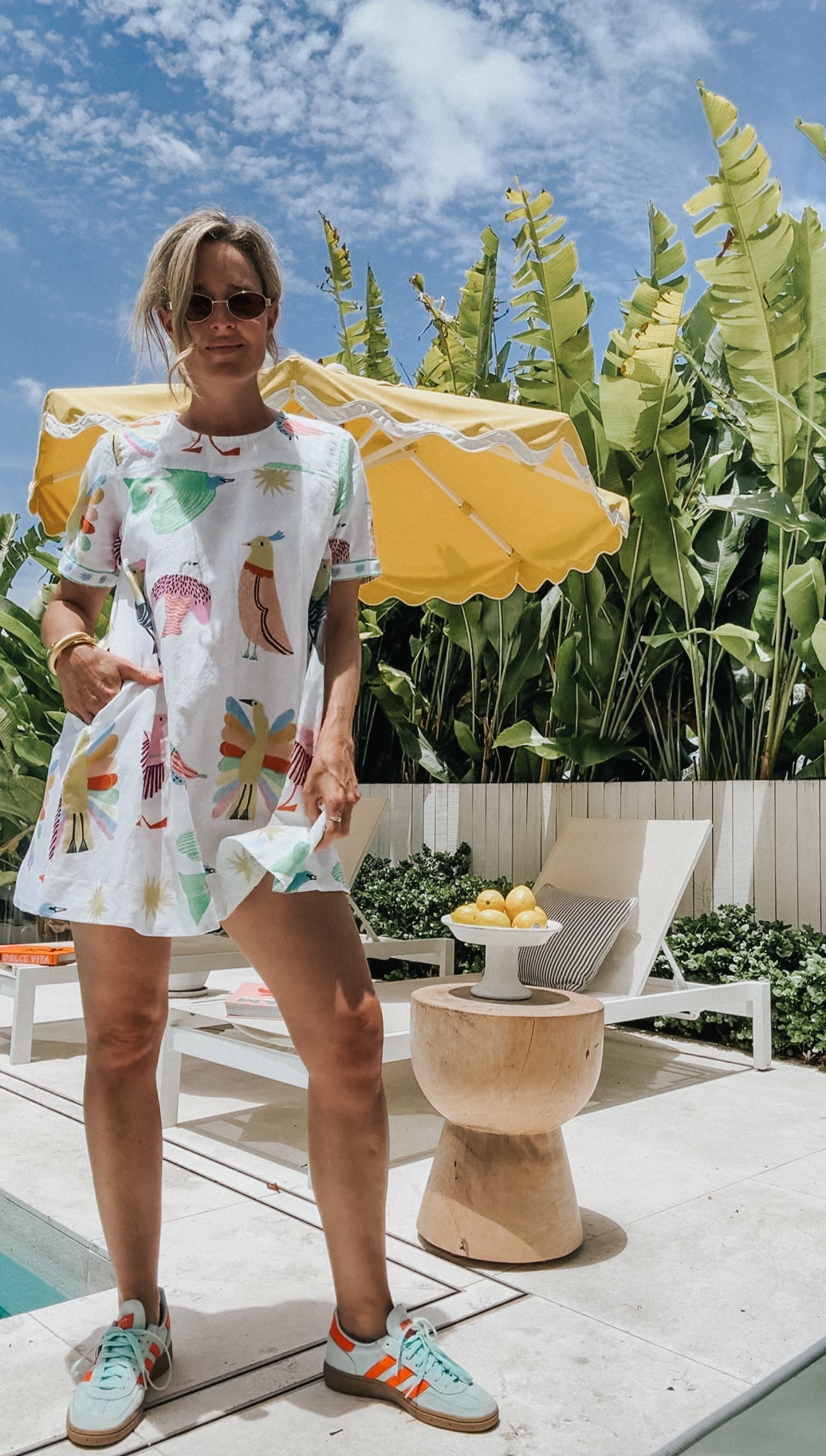 Parker Dress - Bird of Paradise