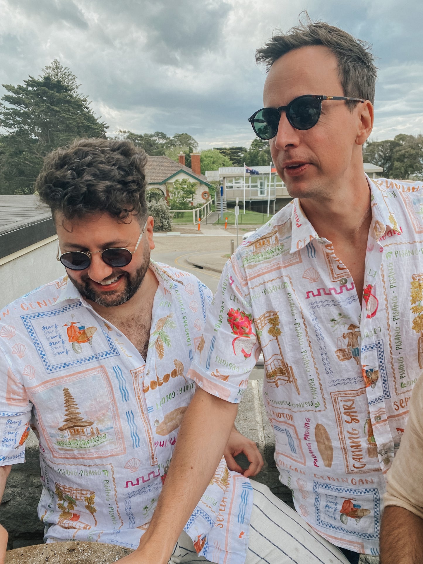 Jordy Shirt - Printed linen