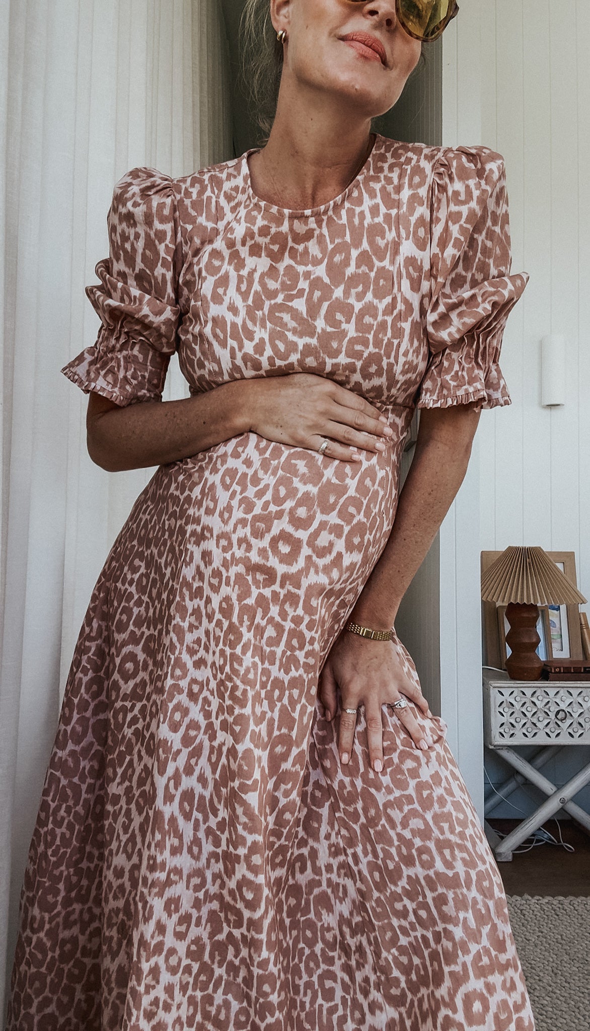 Sasha Dress - Jungle Cat