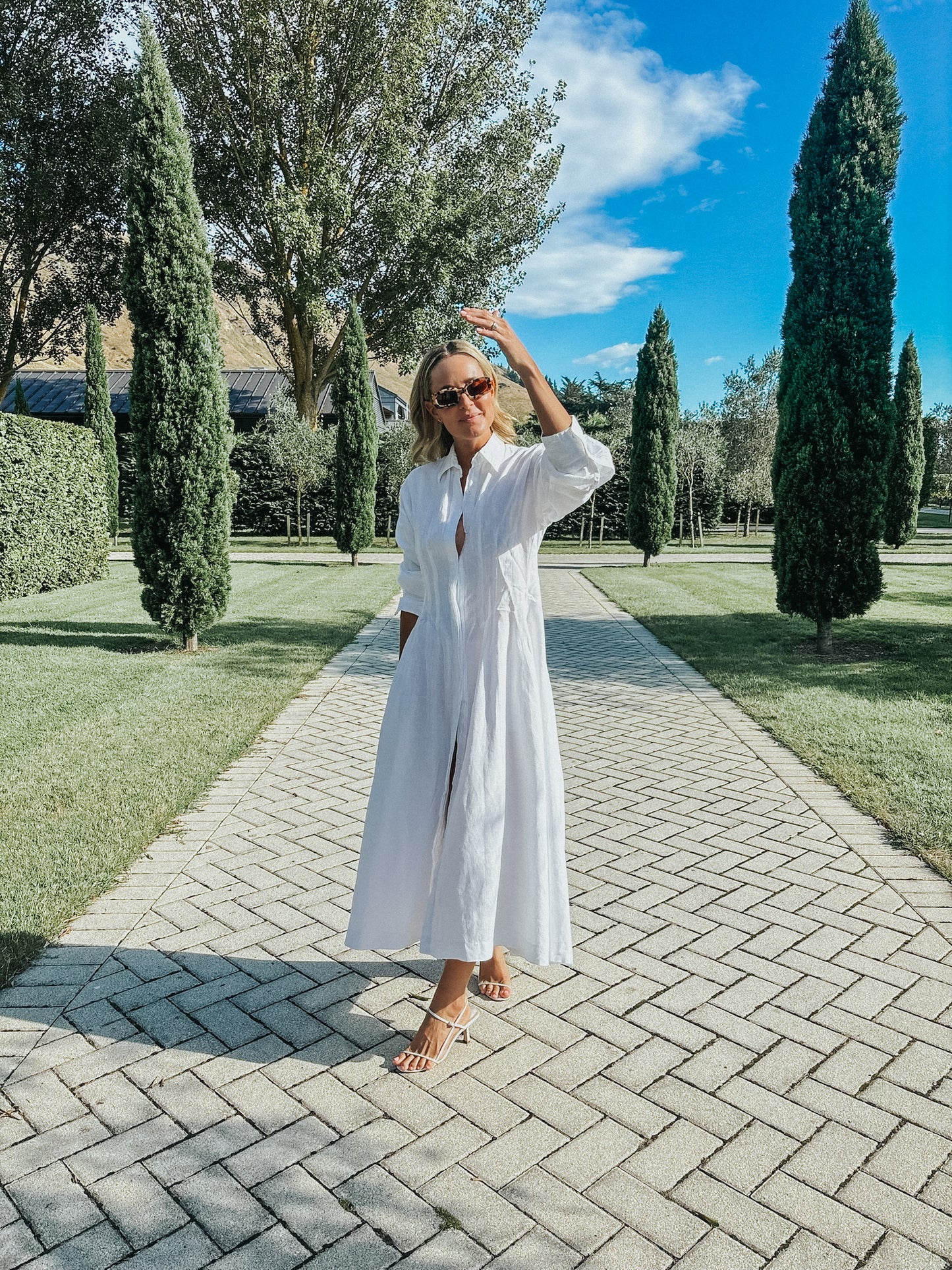 Emma Dress - Linen
