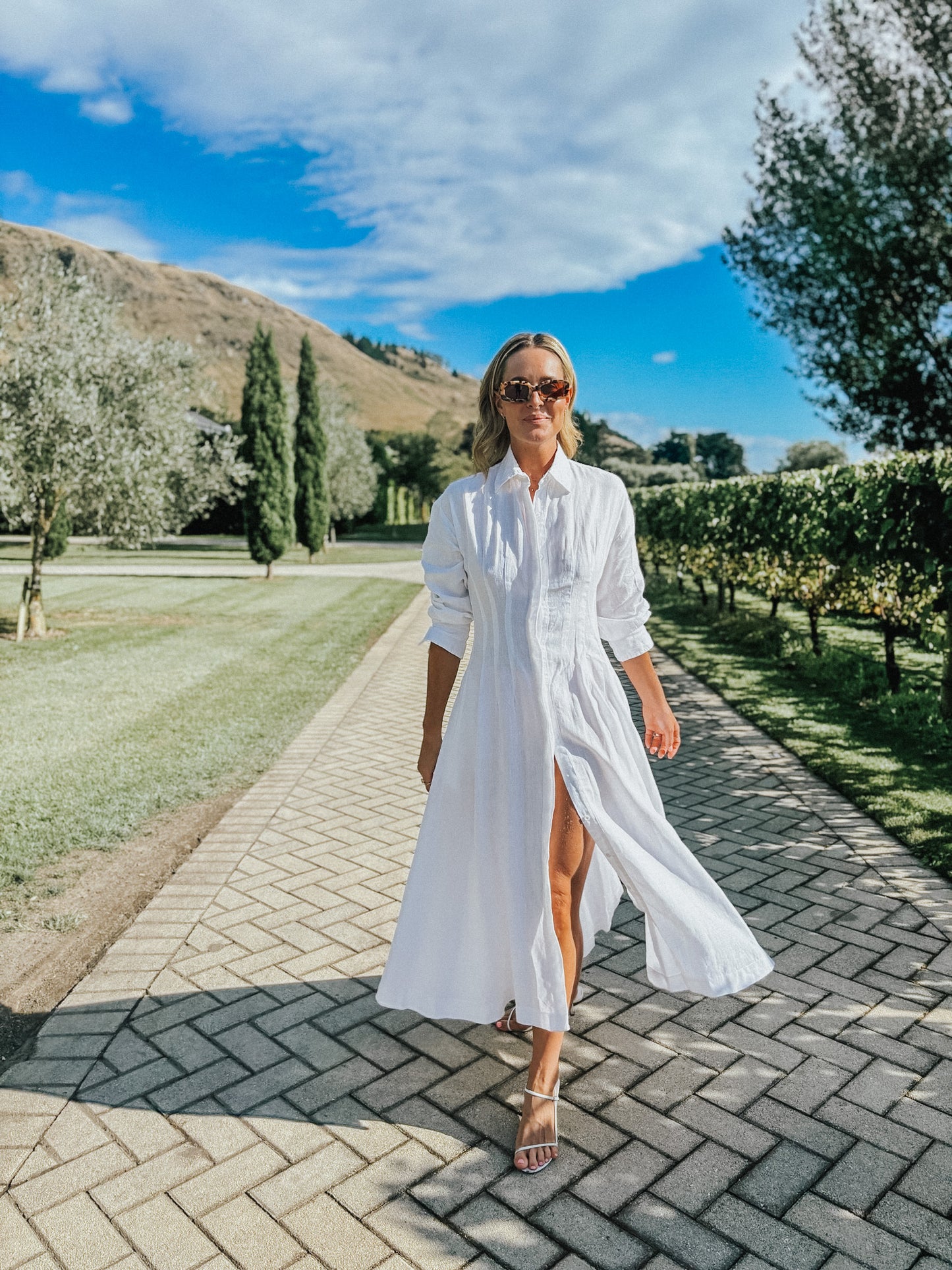 Emma Dress - Linen