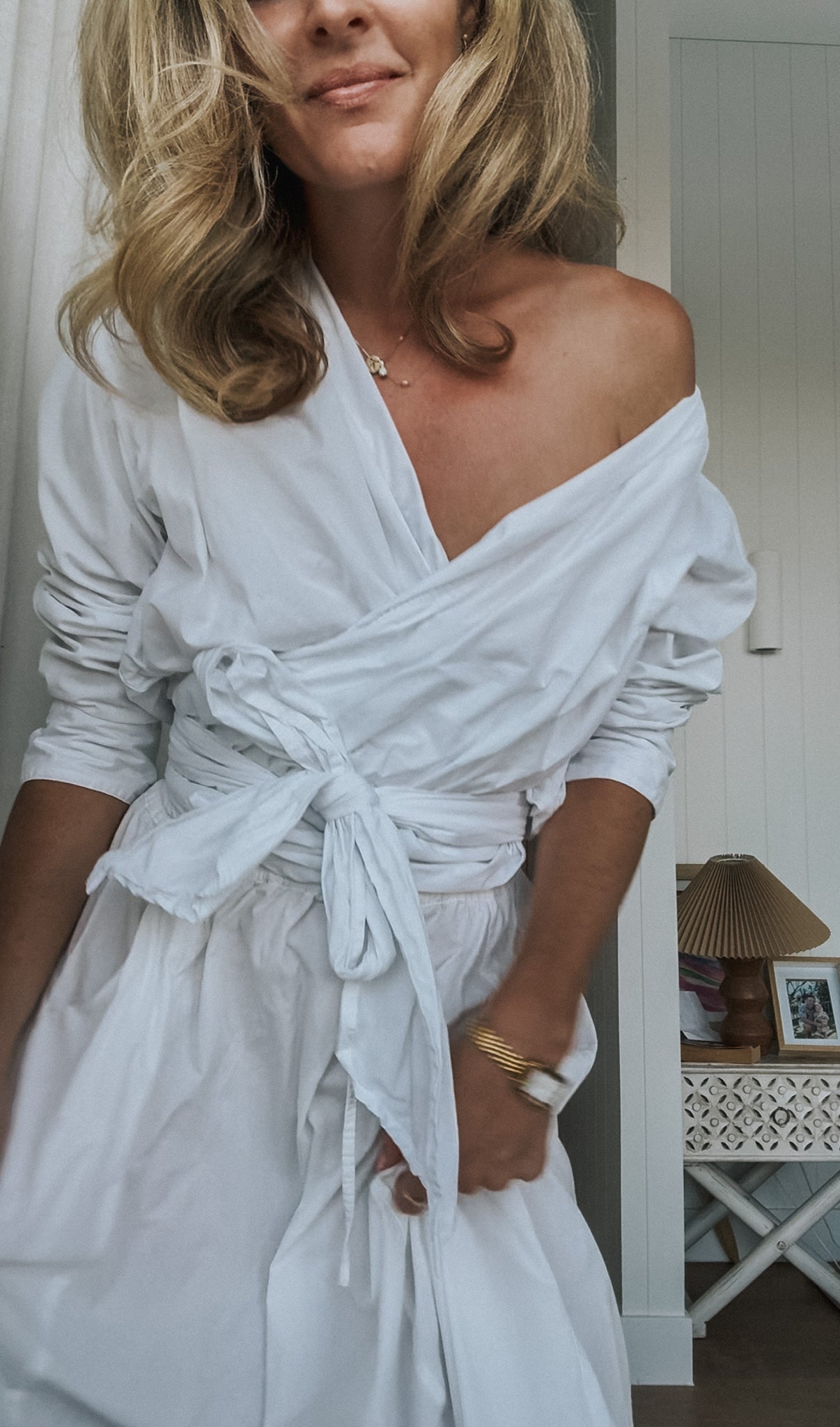 Cali Wrap Top - Cotton