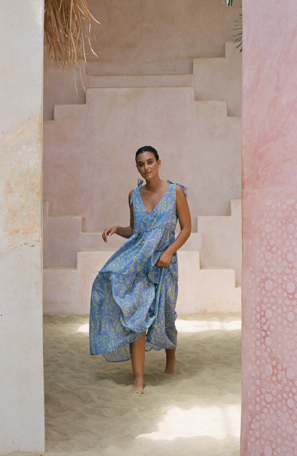 SALE Holly Dress - Island Escape Purple