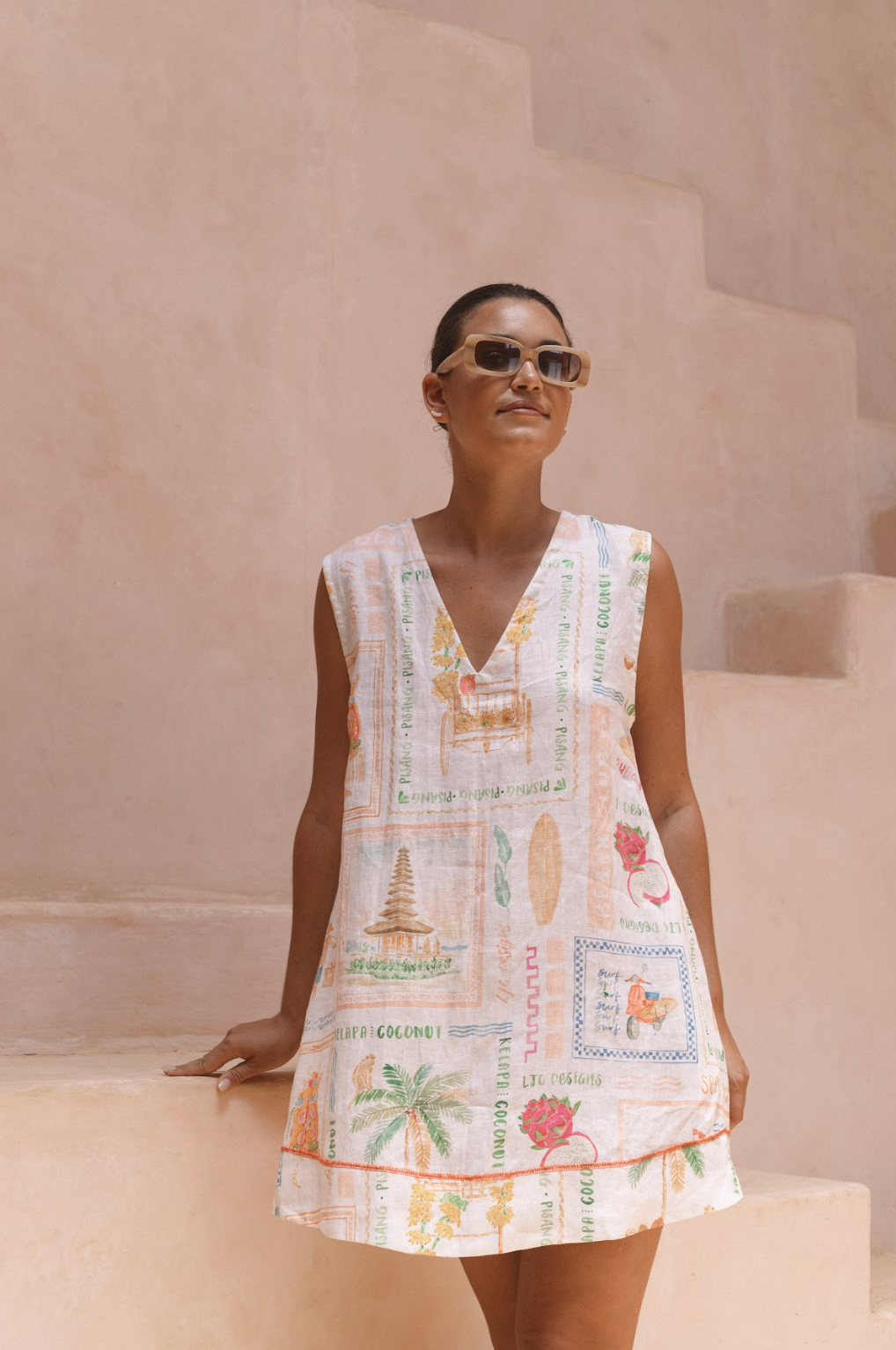 Bailey Dress - Bali Print