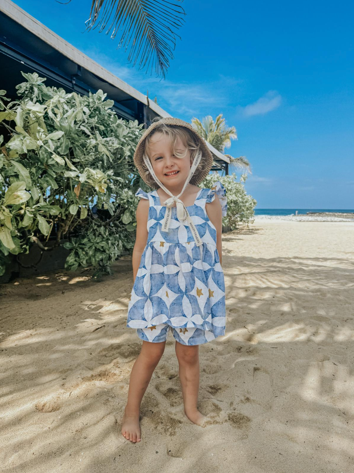 Iris Set - Printed Linen