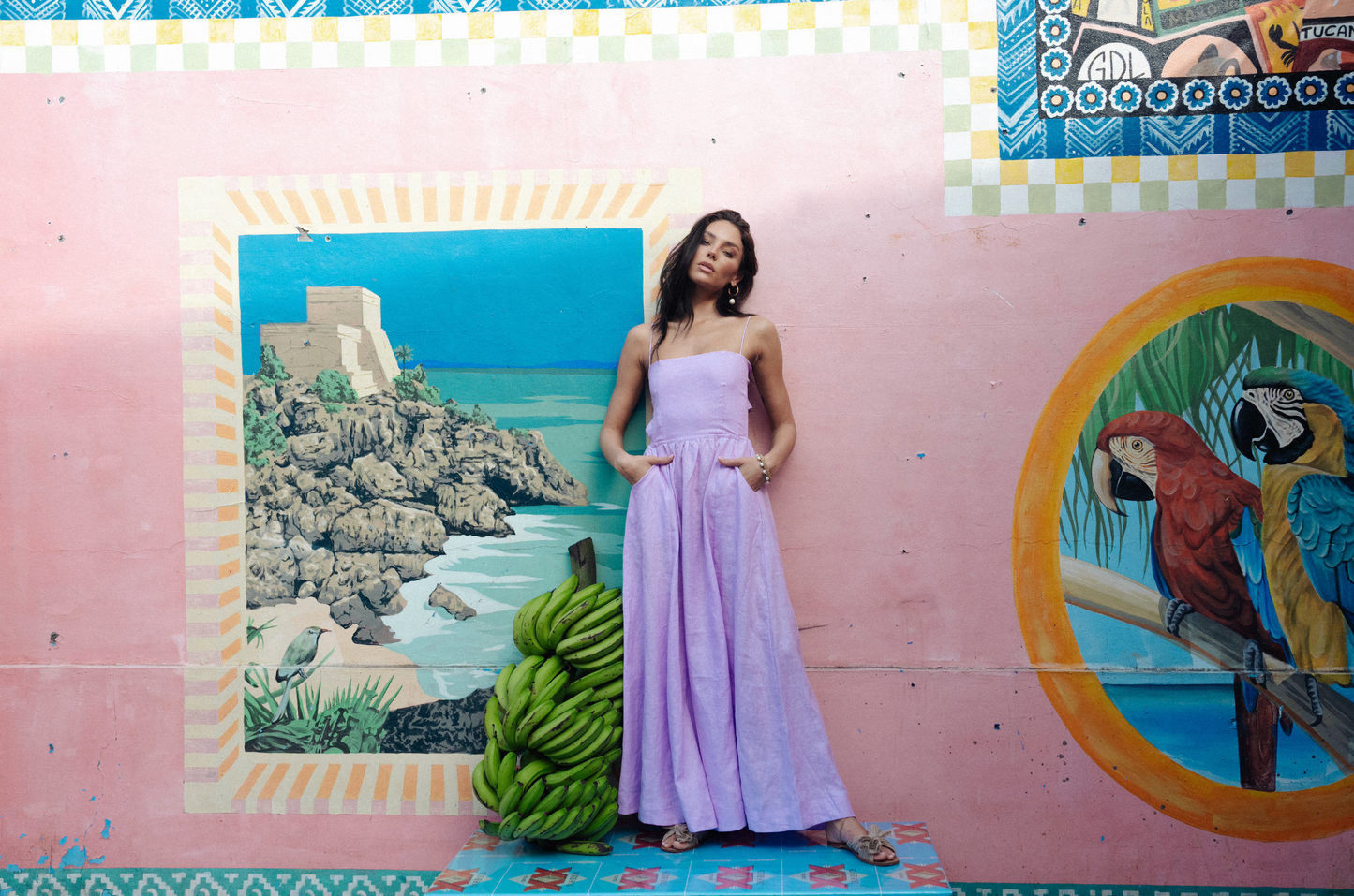 SALE Coolum Dress - Linen