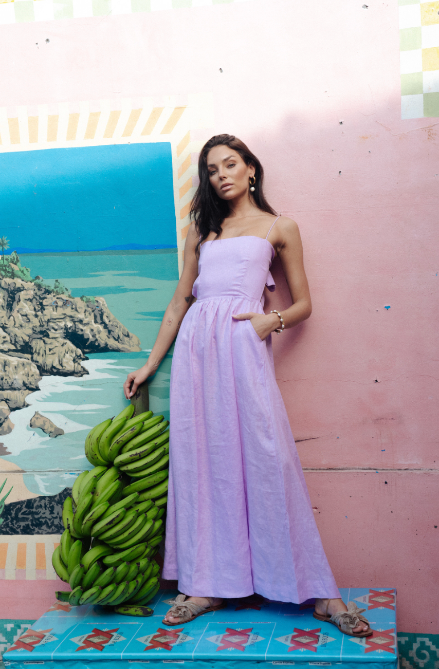 SALE Coolum Dress - Linen