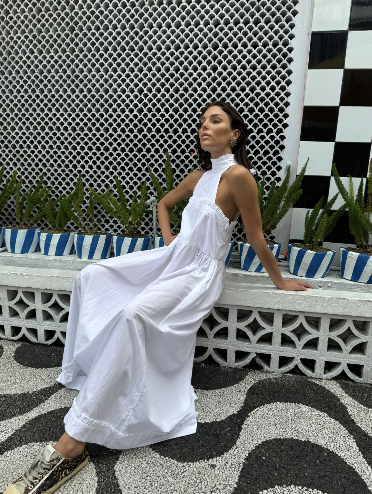 Northshore Dress - White