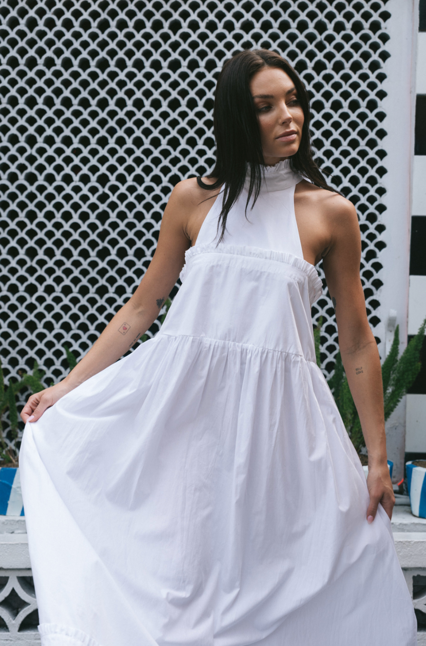 Northshore Dress - White