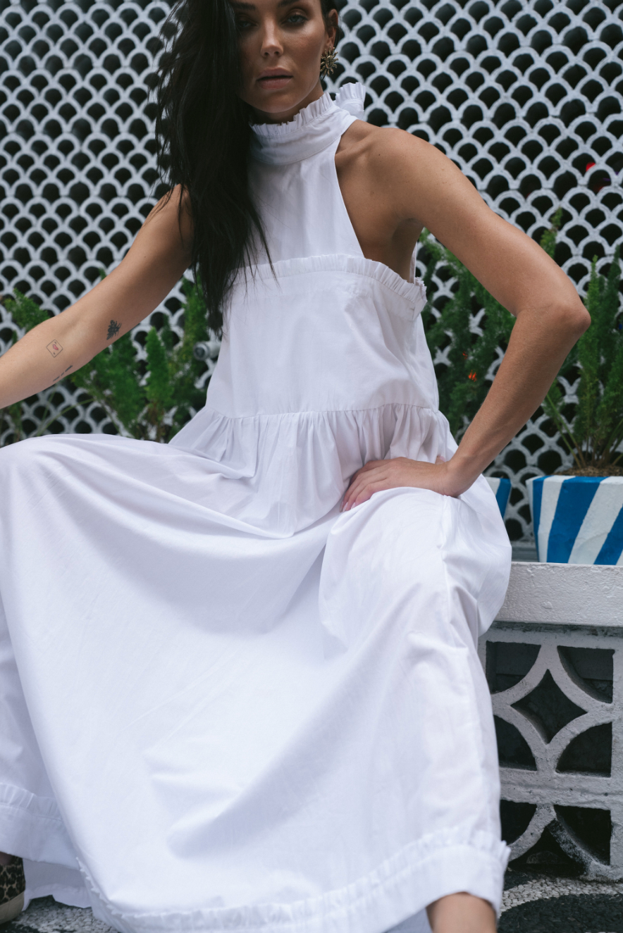 Northshore Dress - White