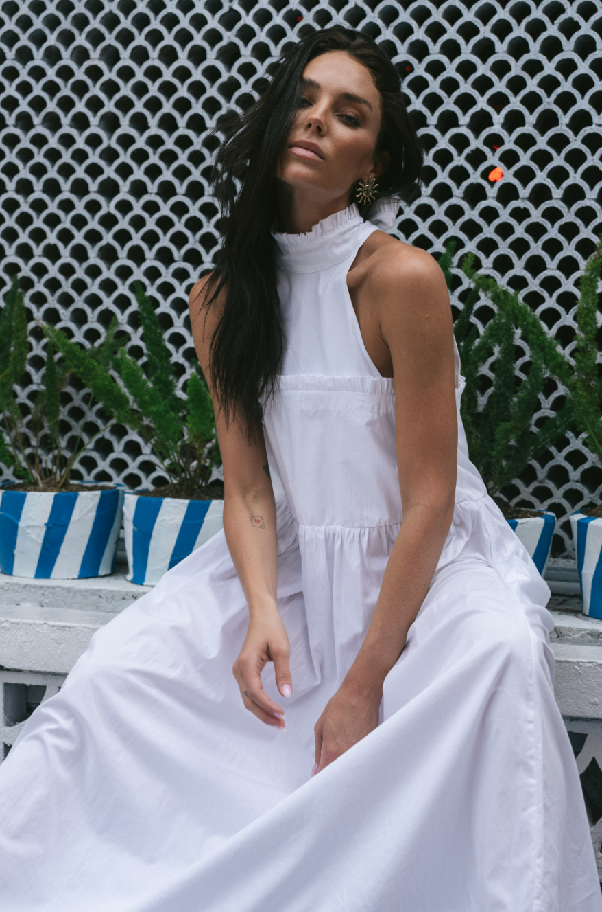 Northshore Dress - White
