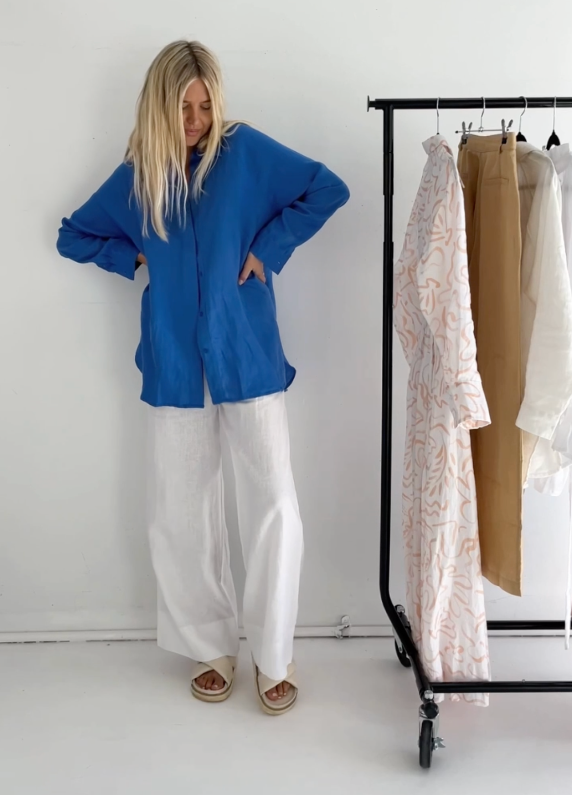 SALE Billie Shirt - Linen