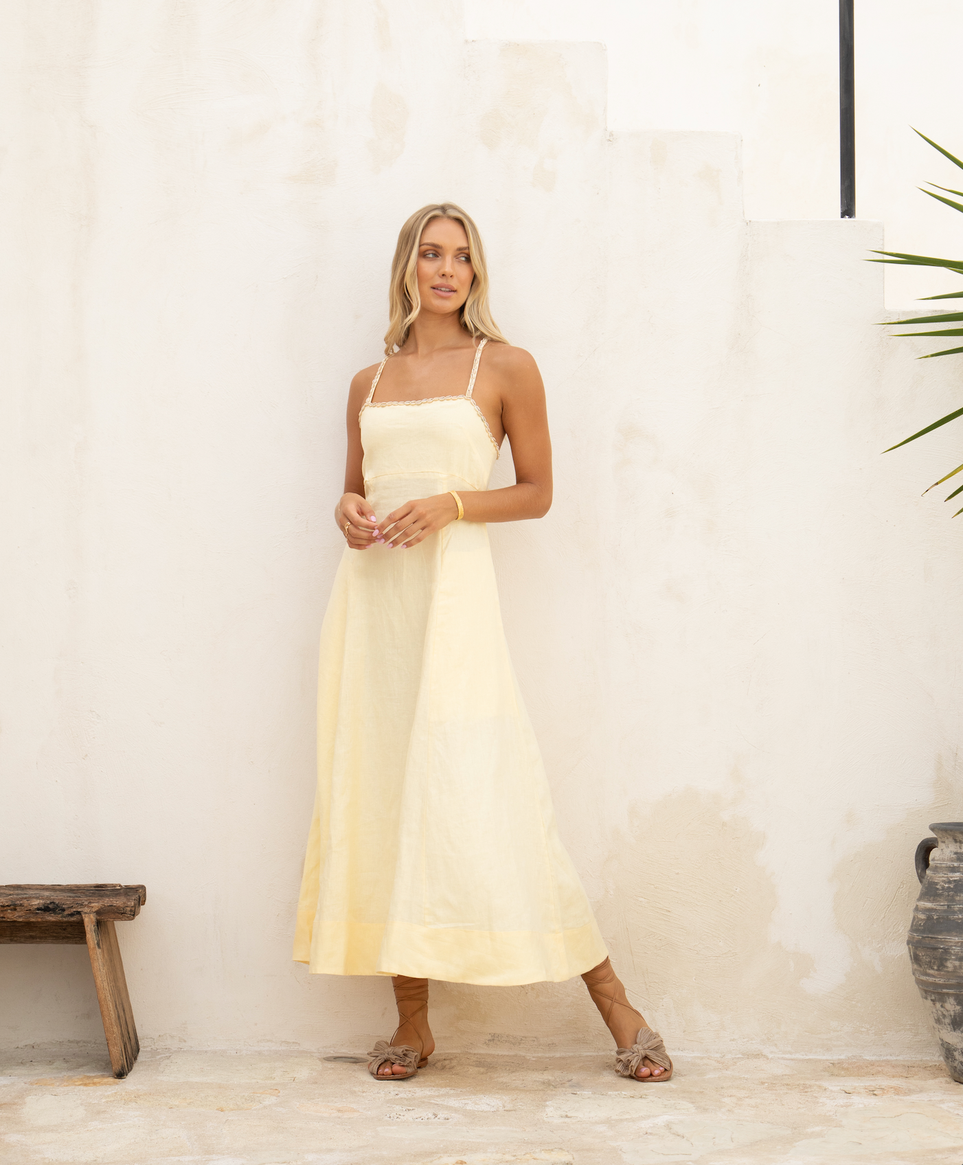 Delilah Dress - Linen