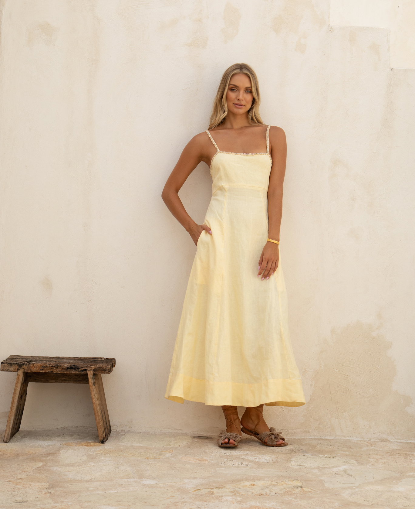 Delilah Dress - Linen