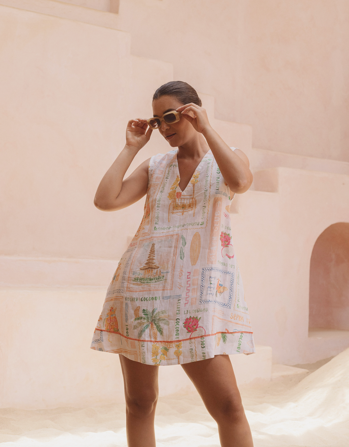 Bailey Dress - Bali Print