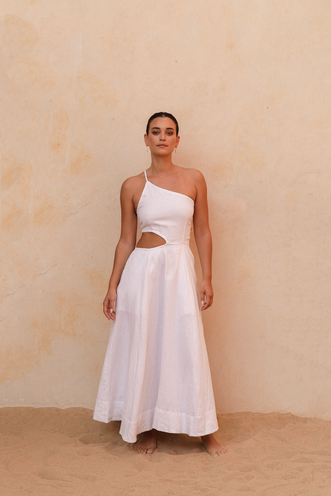 Flores Dress - Linen