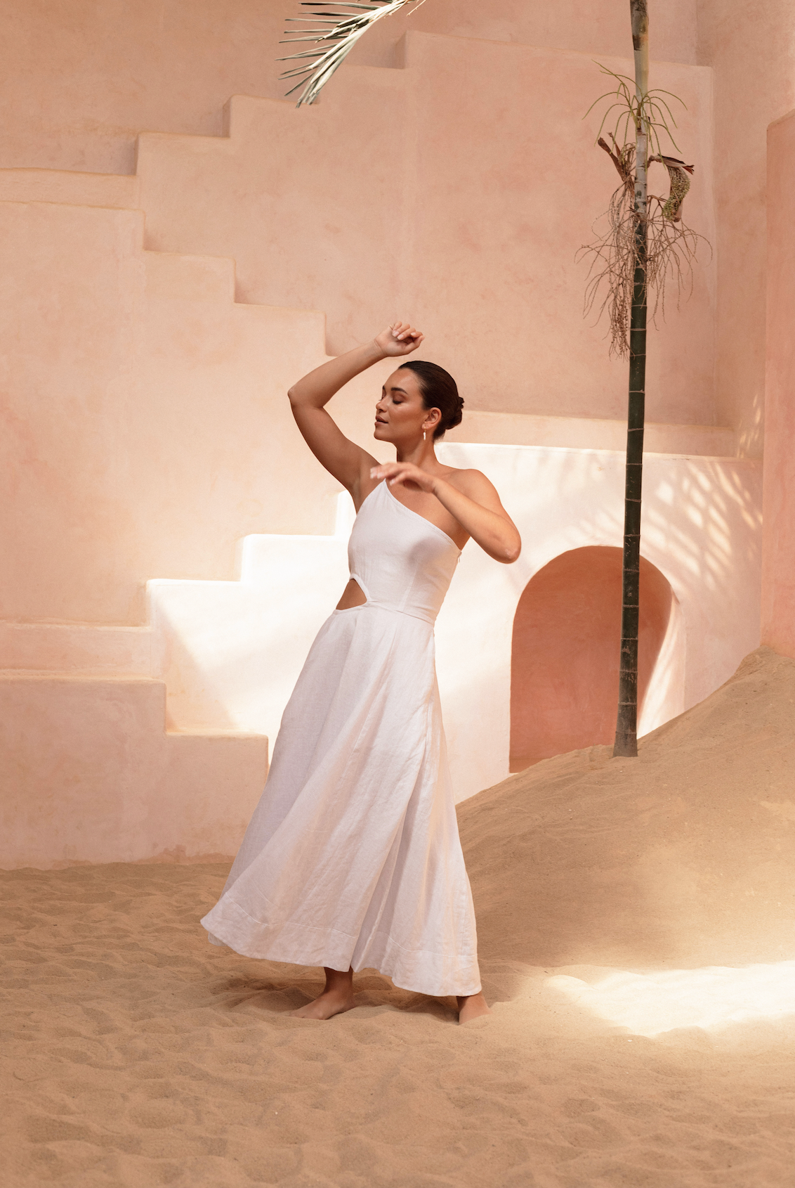 Flores Dress - Linen