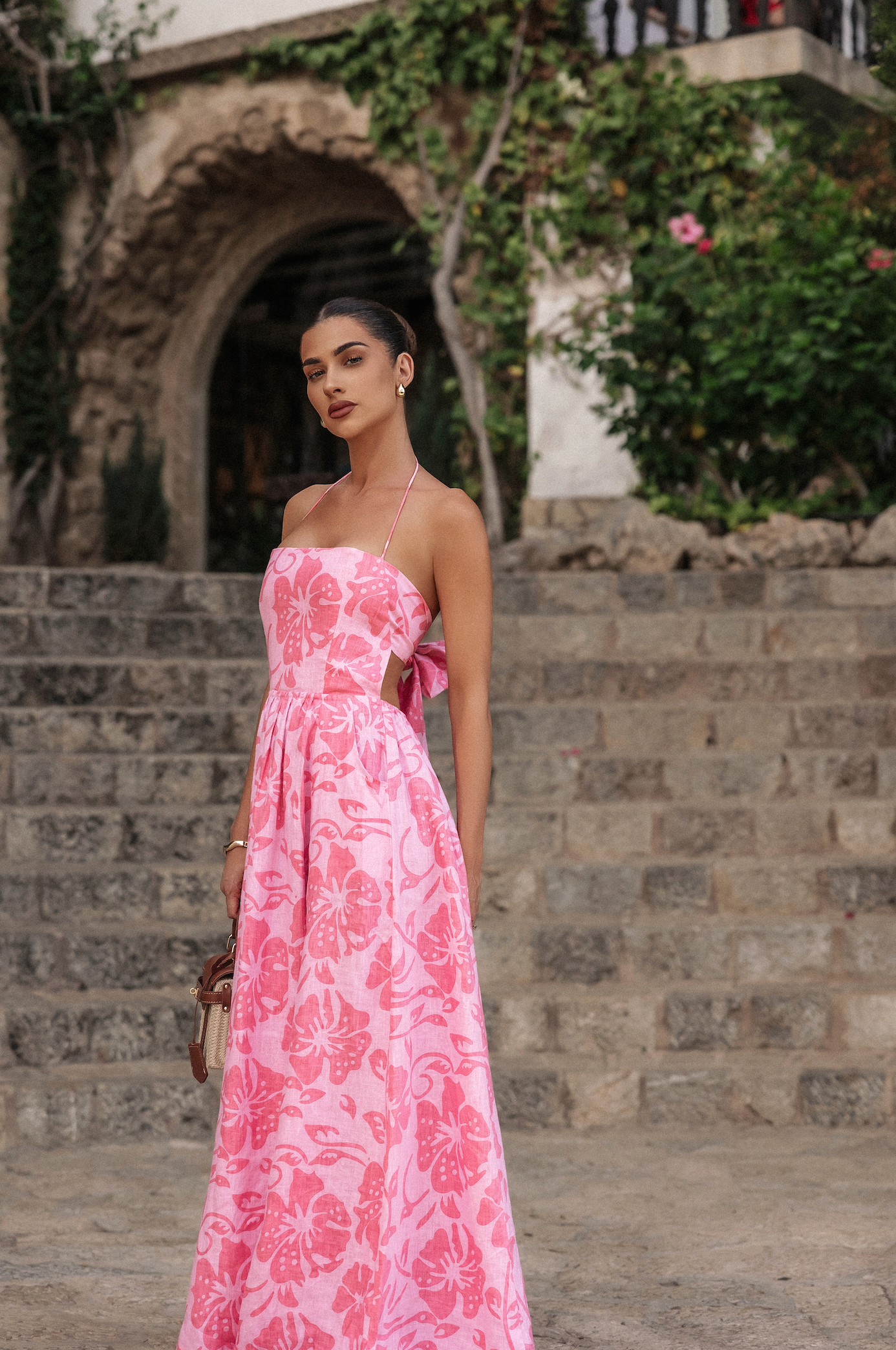 Coolum Dress - Hibiscus