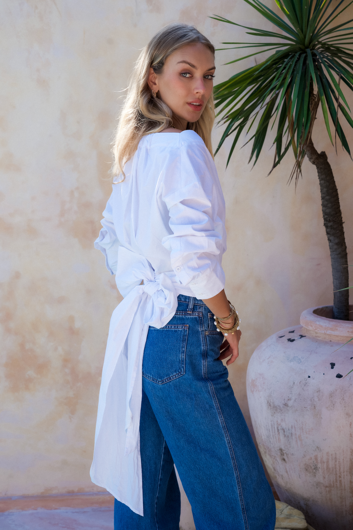 Cali Wrap Top - Cotton