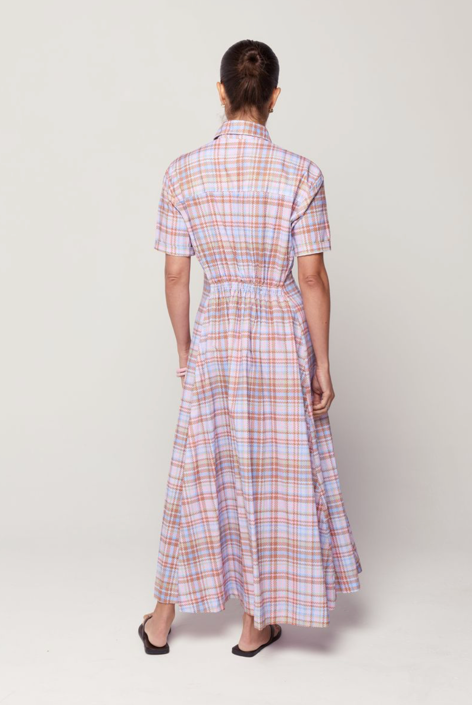 Verity Dress - Static Plaid