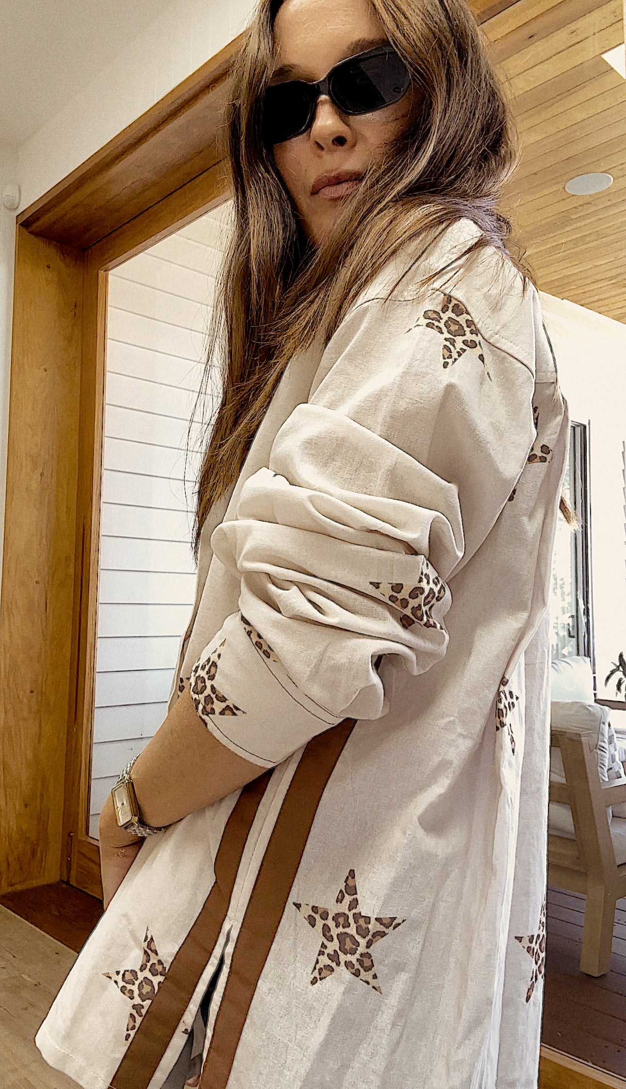 Charlie Shirt - Leopard Star