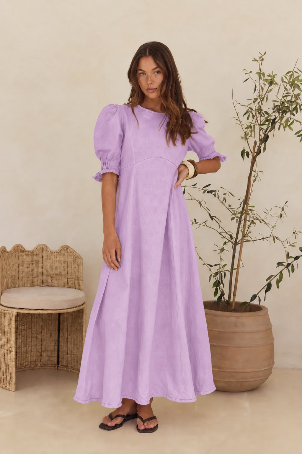 Sasha Dress - Linen