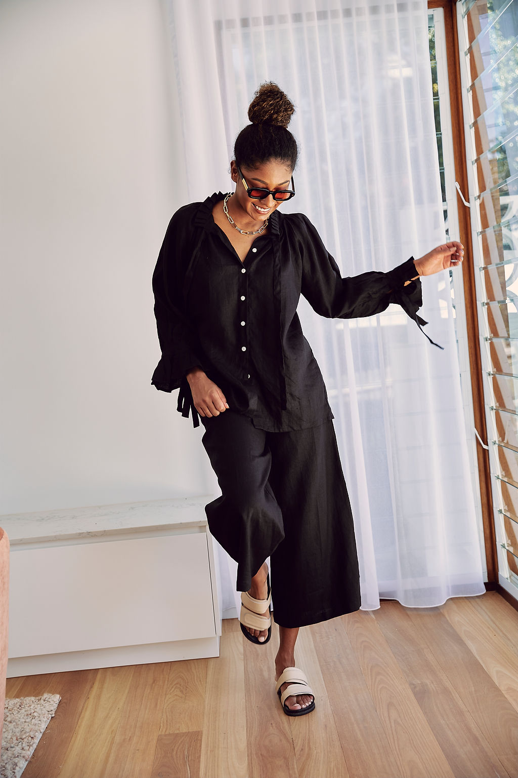 SALE Wide Leg Safari Pant