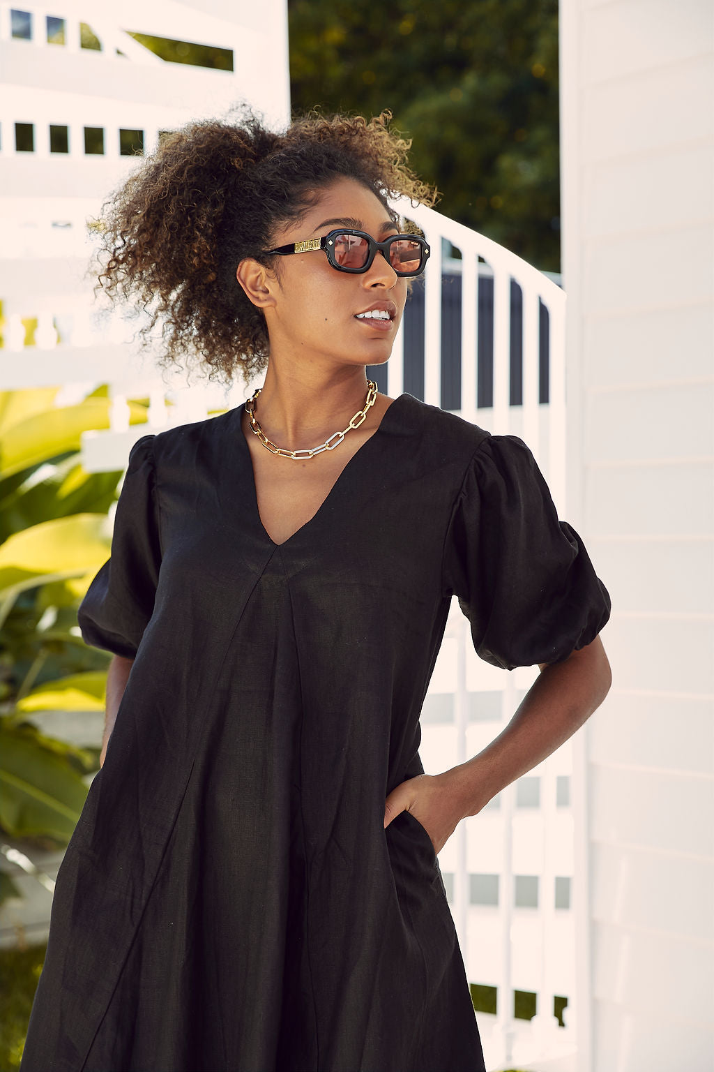 Charlotte Dress - Linen