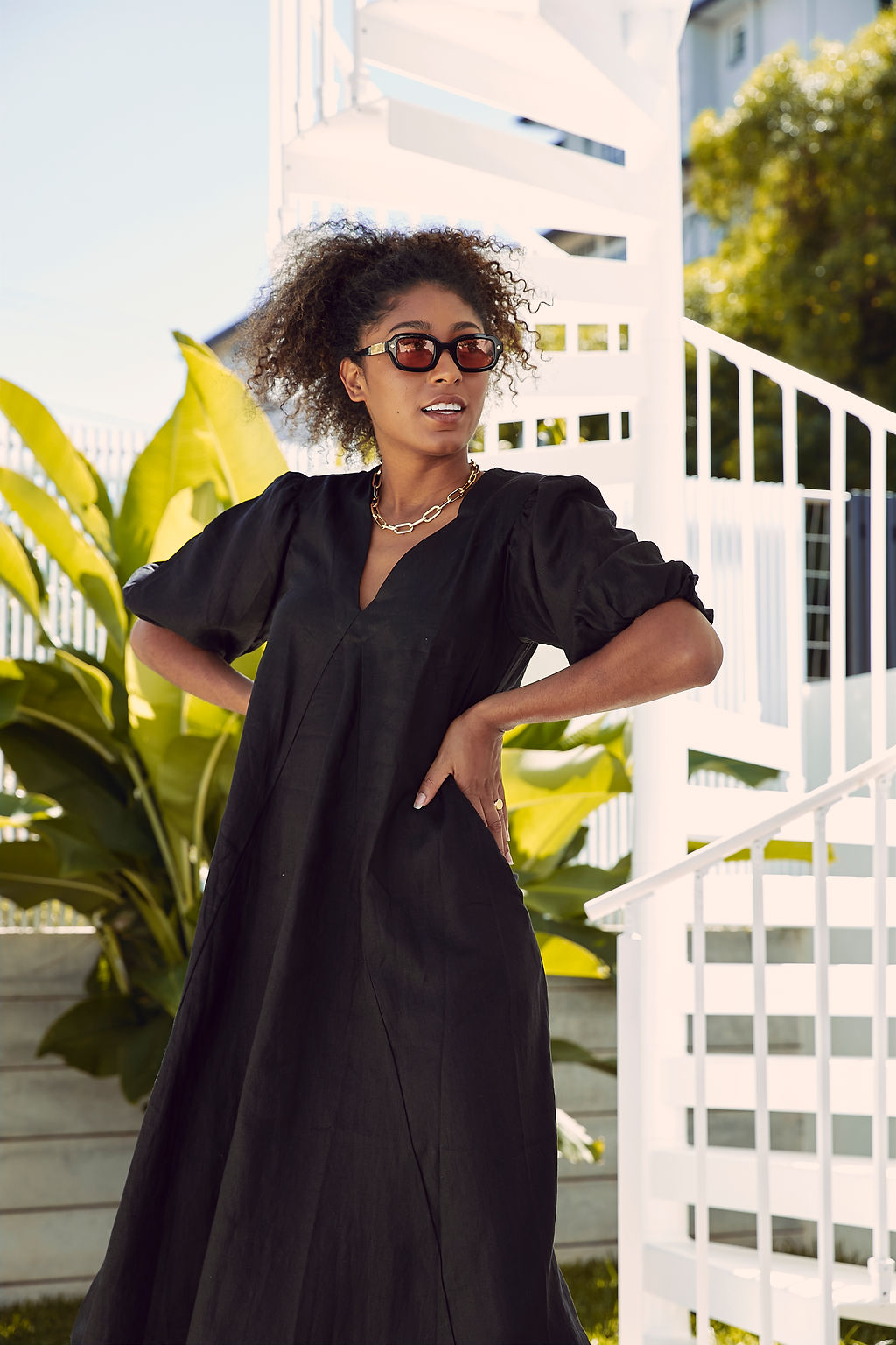 Charlotte Dress - Linen