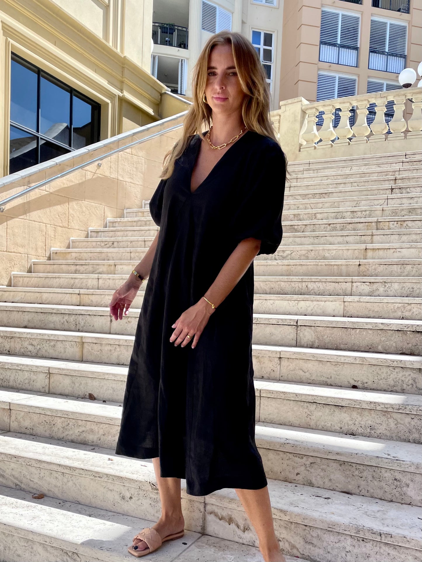 Charlotte Dress - Linen