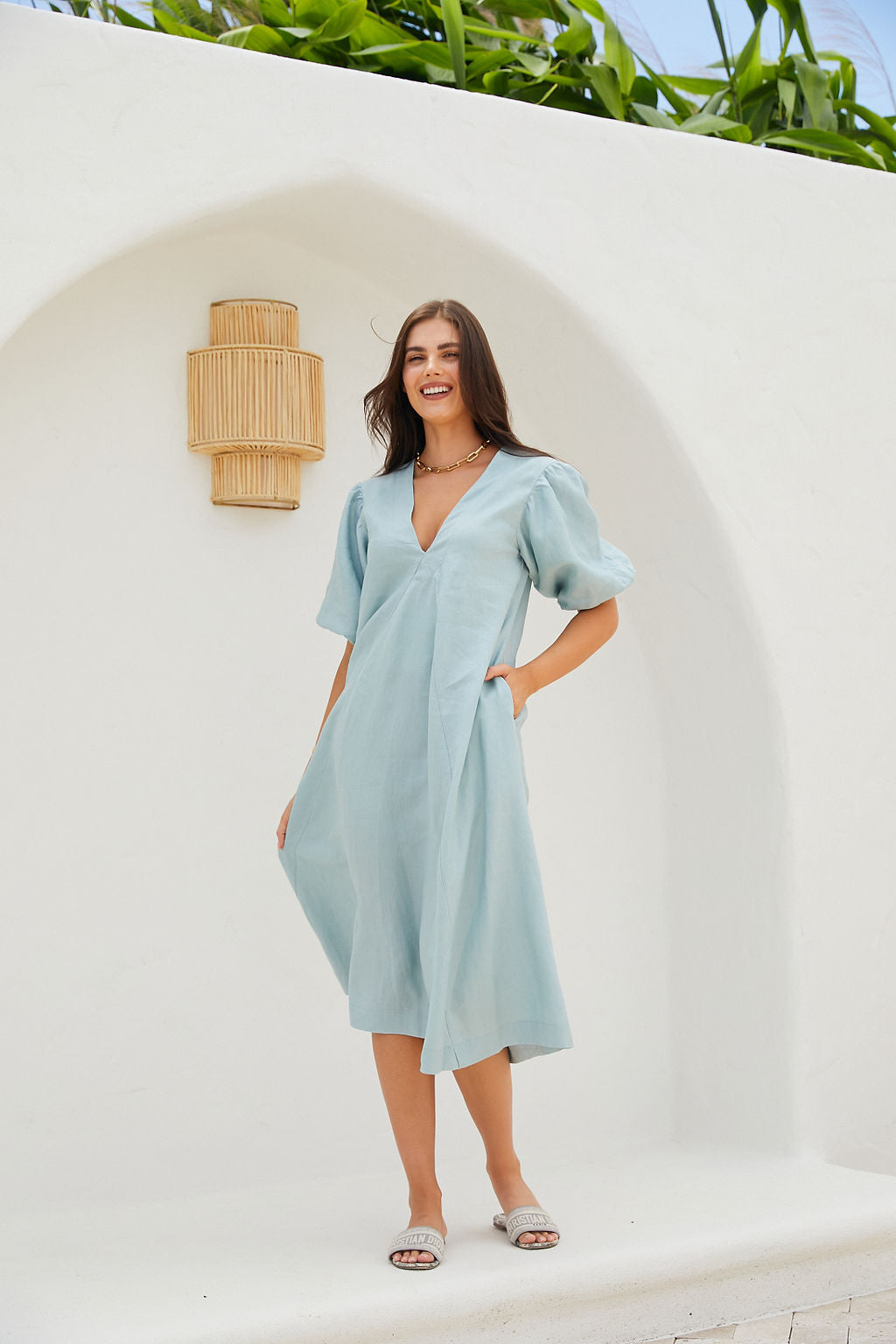 Charlotte Dress - Linen