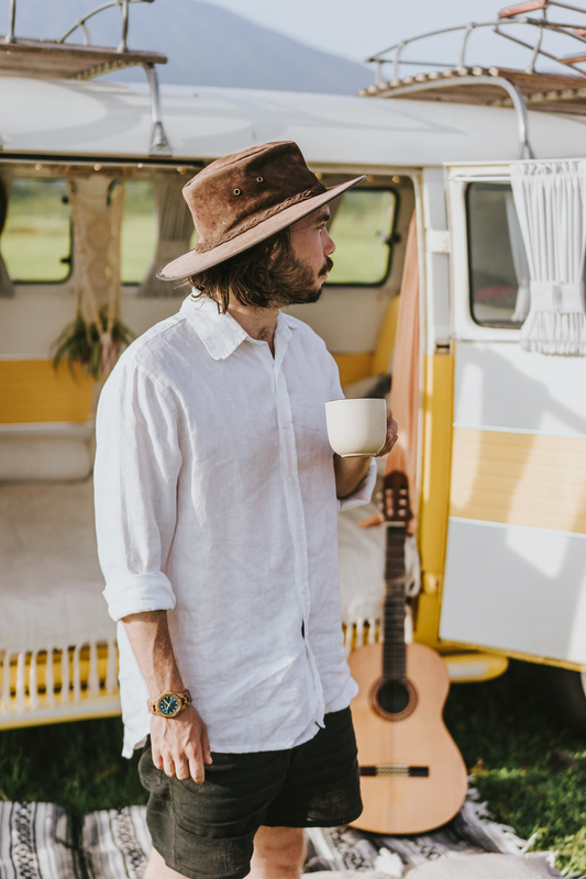 Charles Linen Shirt - Long Sleeved