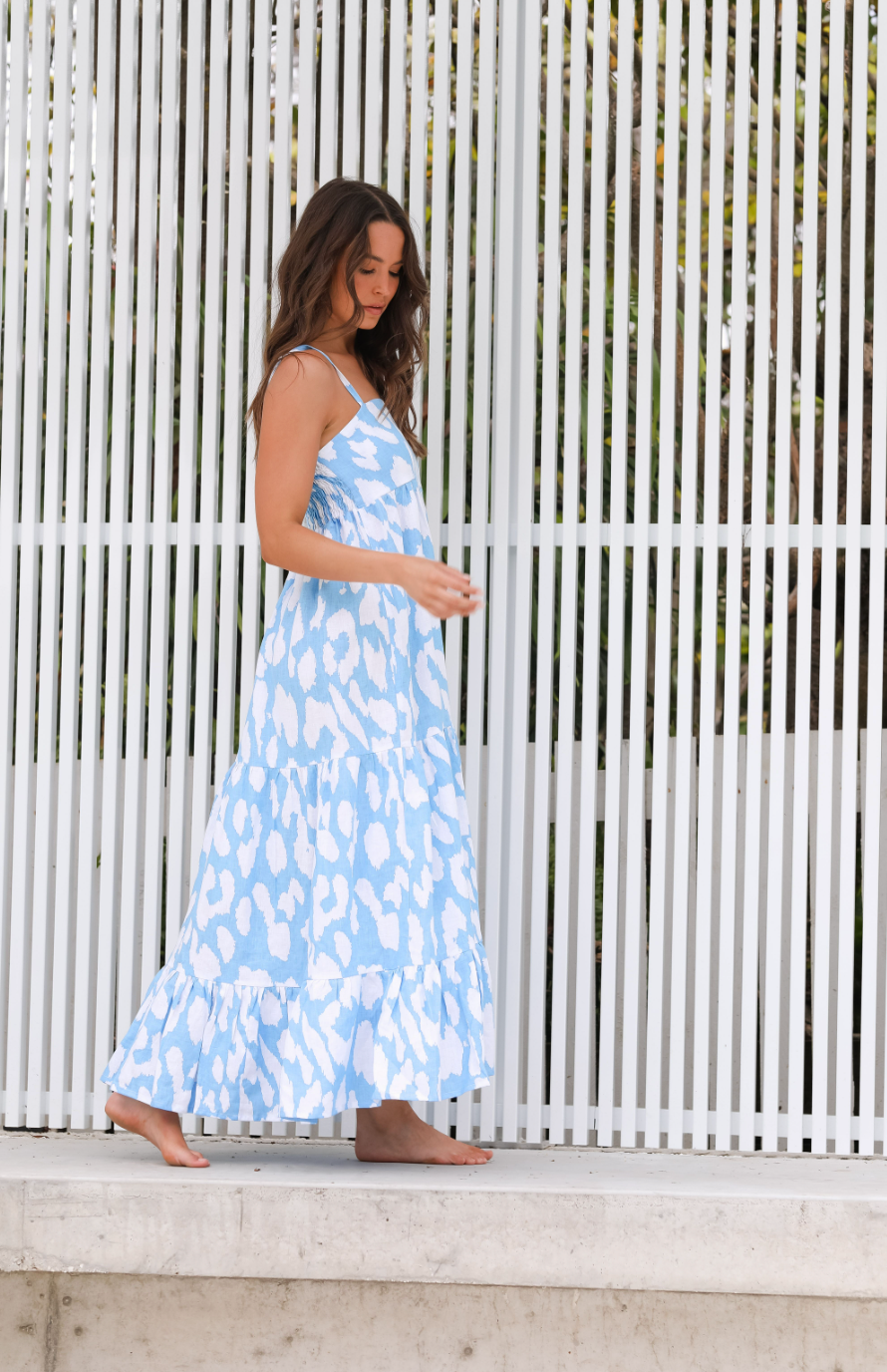 Fleur Dress - Leopard SALE