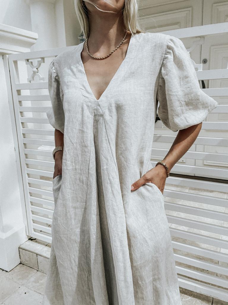 Charlotte Dress - Linen