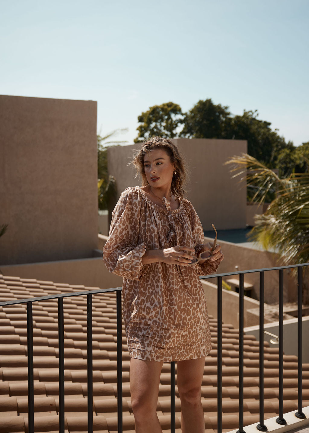 Sammie Dress - Jungle Cat