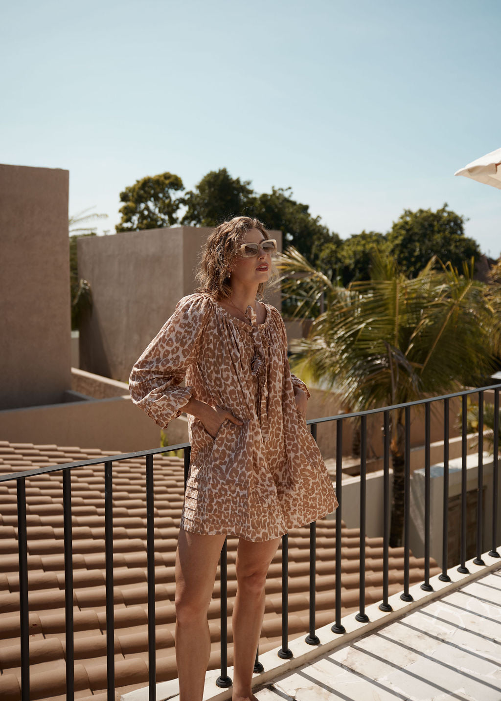 Sammie Dress - Jungle Cat