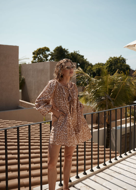 Sammie Dress - Jungle Cat