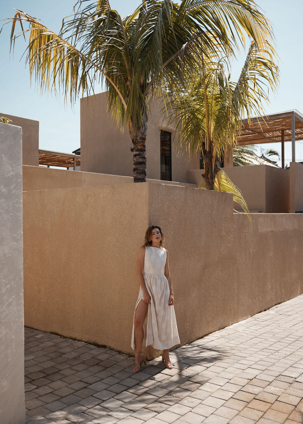 Luna Dress - Daisy Embroidery