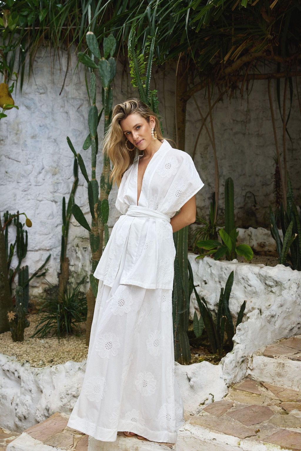 Marigold Kimono Top - Catherine Flower