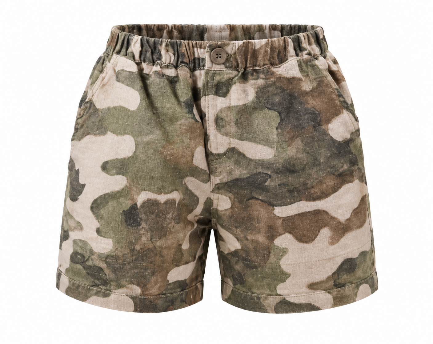 Max Shorts - Printed Linen