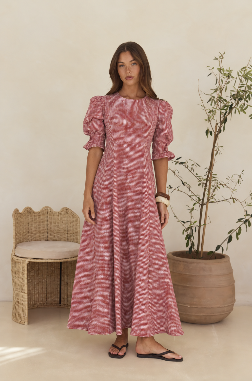 SALE Sasha Dress - Houndstooth