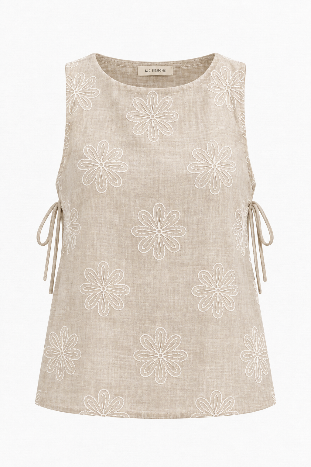 SALE Siemma Top - Embroidered Daisy