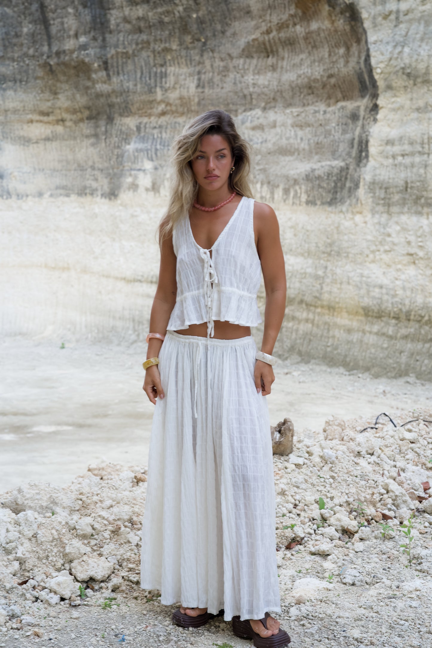 Flores Top - Cotton