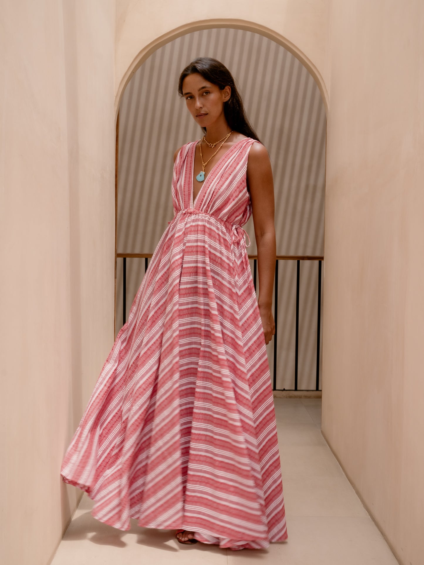 Penelope Dress - Stripe