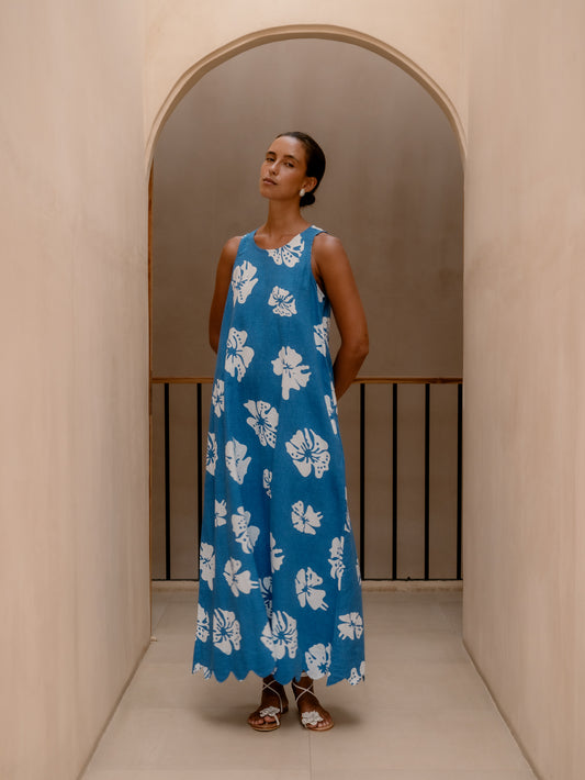 Rue Dress - Hibiscus